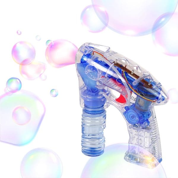 Dječji svjetleći pištolj igračka za puhanje balončića od sapunice