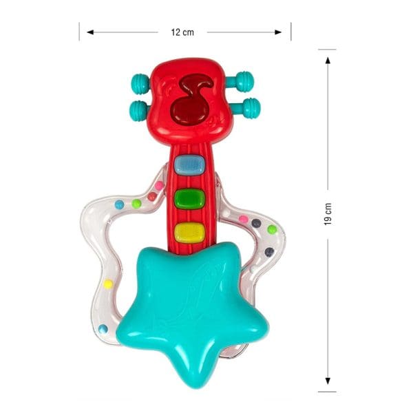 Glazbena zvečka Milly Mally Gitara Dimenzije