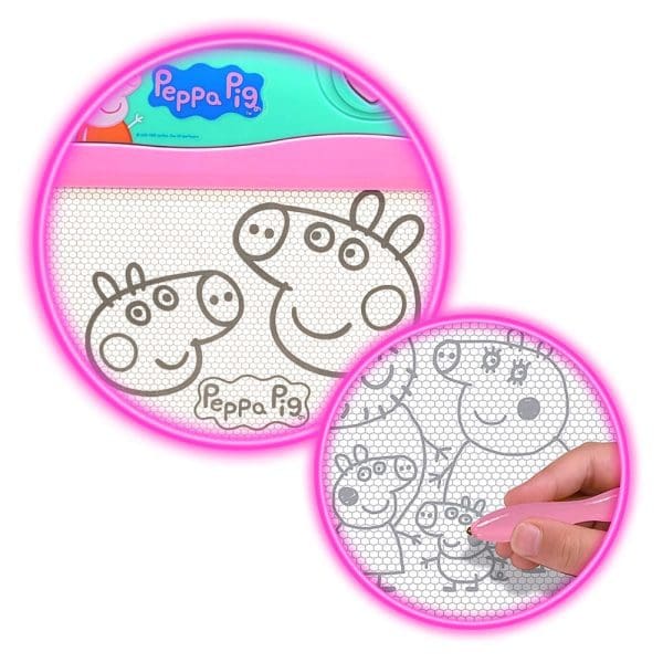 Piši-briši magnetna ploča za djecu Peppa Pig