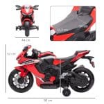 Dječje vozilo na akumulator Honda CBR1000RR Dimenzije