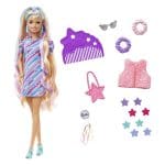 Lutka s ukrasima za uređivanje frizure Barbie Totally Hair