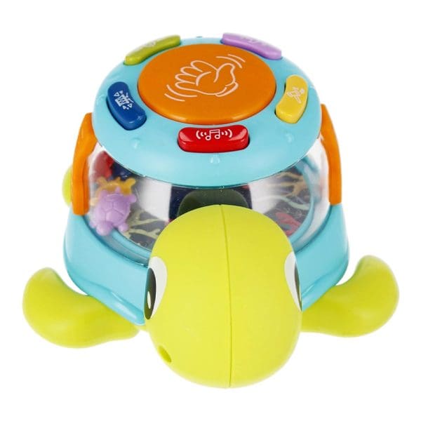 Multifunkcijska igračka za bebe Zabavna kornjača sa zvukom
