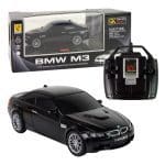 RC auto na daljinski BMW M3 crni