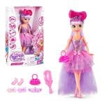 Sparkle Girlz lutka Hair Dreams Ljubičasta