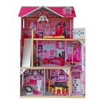 Velika drvena kućica za igru s lutkama Vila