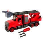 Dječji vatrogasni kamion s alatom za sastavljanje