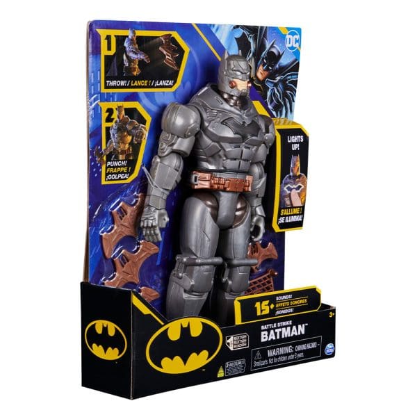 Igračka za djecu sa svjetlom i zvukom Akcijska figura Batman Battle Strike