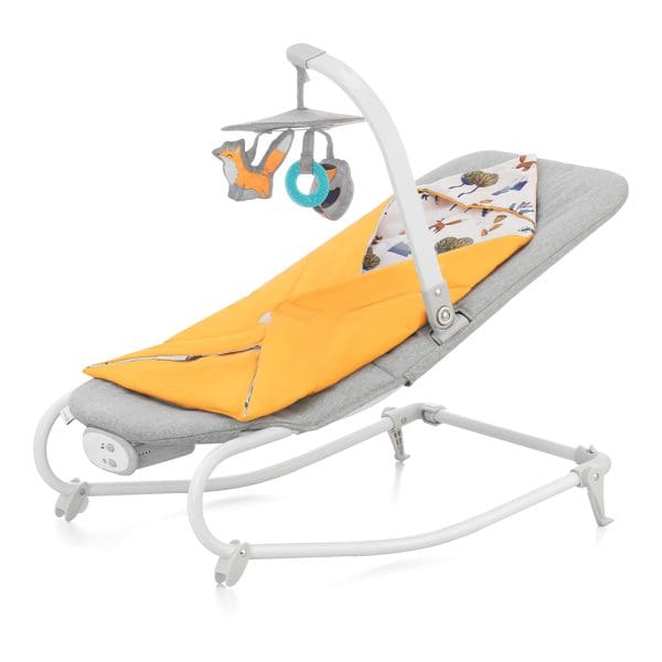 Ležaljka za bebe 2 u 1 Kinderkraft Felio Žuta