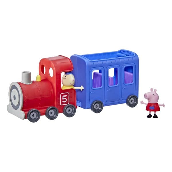 Peppa Pig dječji set za igru s vlakićem Gospođica Zečić i Peppa