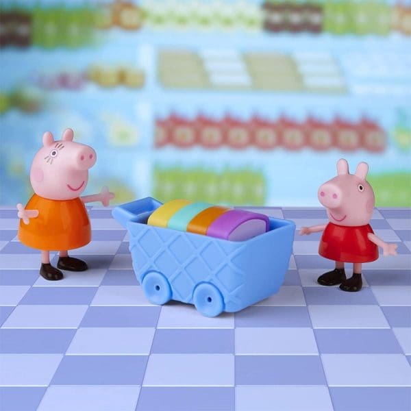 Peppa Pig set figurica s kolicima za kupovinu Supermarket