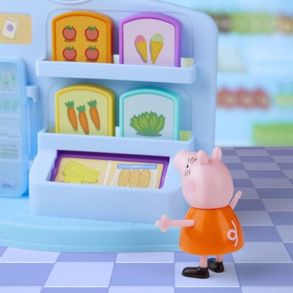 Peppa Pig set figurica s proizvodima za kupnju Supermarket