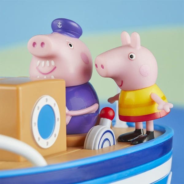 Peppa Pig set za igru Peppa i djed na brodu