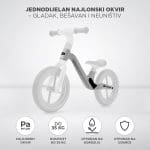 Bicikl bez pedala Kinderkraft Xploit Jednodijelni najlonski okvir
