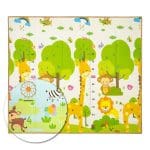 Dvostrana podloga za bebe Milly Mally Play Savanna