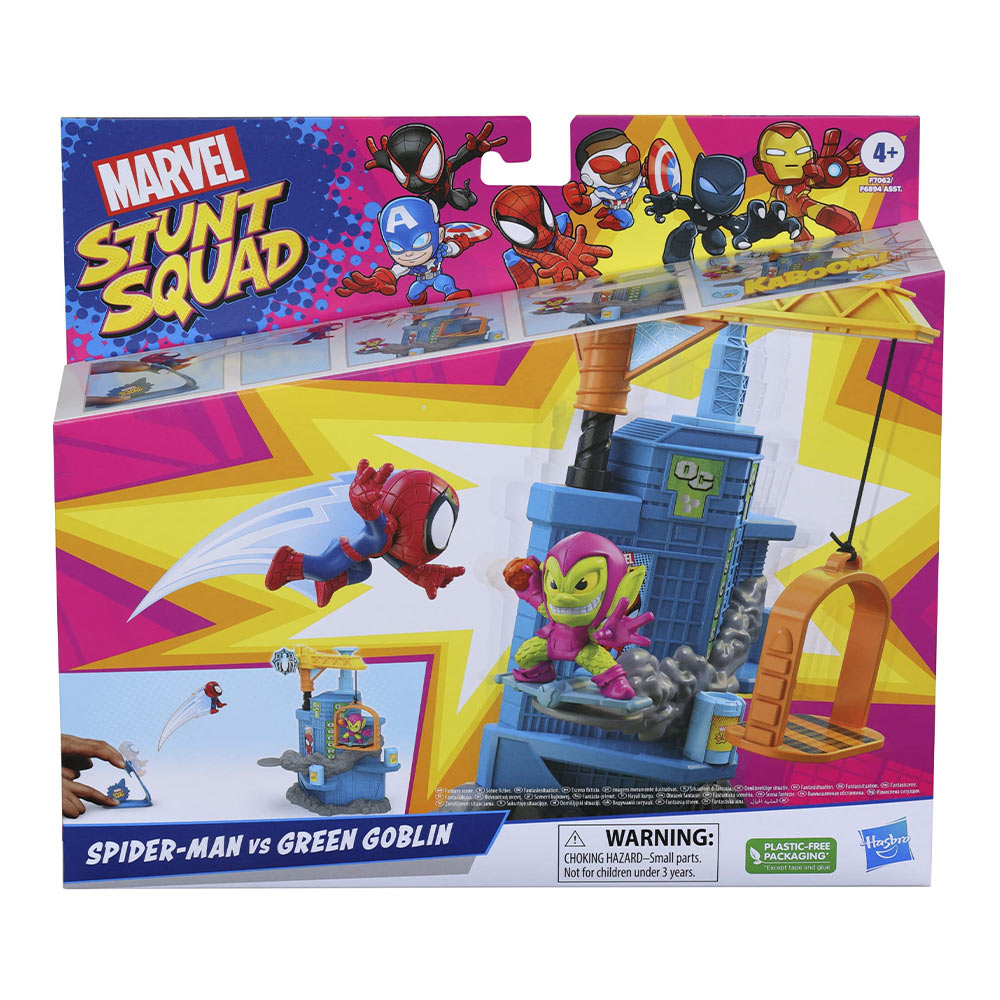 djecji-set-za-igru-marvel-stunt-squad-spiderman-vs-green-goblin Dječji set za igru Marvel Stunt Squad Spiderman vs Green Goblin