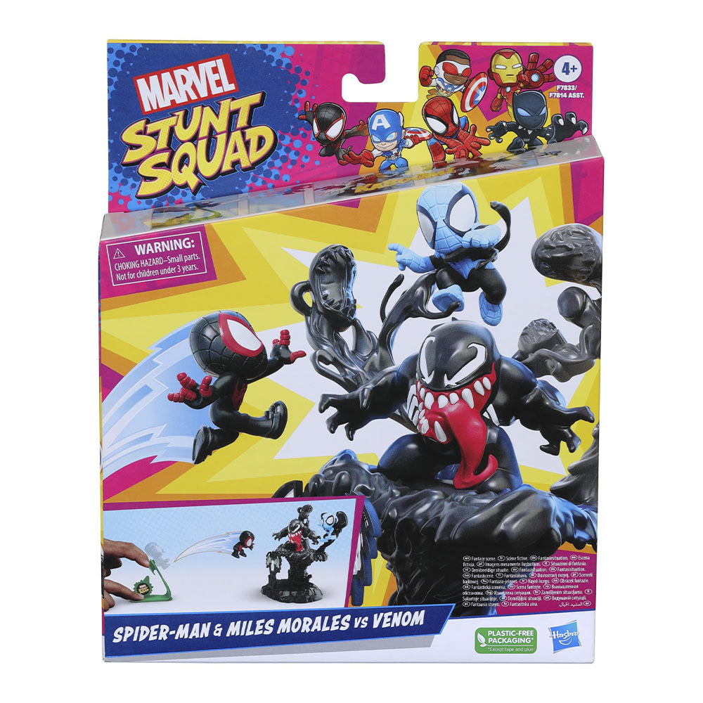 marvel-stunt-squad-spiderman-i-miles-morales-vs-venom-set-figurica-s-katapultom Marvel Stunt Squad Spiderman i Miles Morales vs Venom set figurica s katapultom