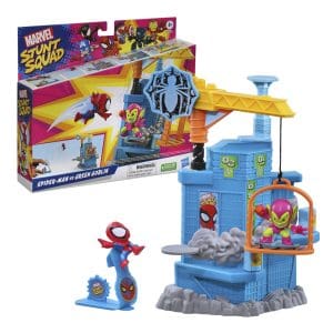 Marvel Stunt Squad Spiderman vs Green Goblin