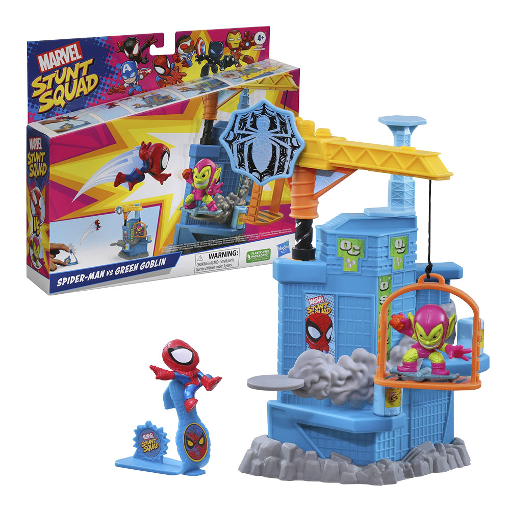 marvel-stunt-squad-spiderman-vs-green-goblin Marvel Stunt Squad Spiderman vs Green Goblin