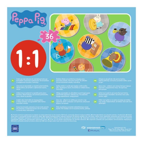 Trefl dječja društvena igra Memos Peppa Pig