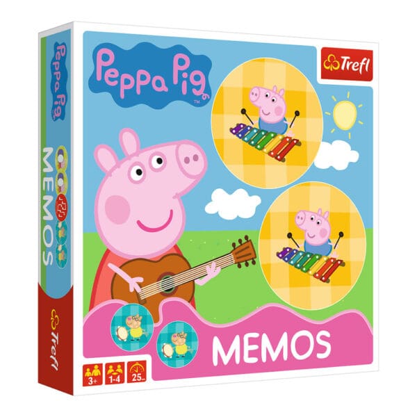 Trefl društvena igra za najmlađe Memos Peppa Pig