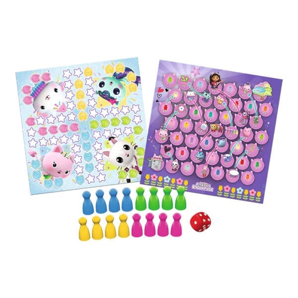 Trefl društvene igre Gabby’s Dollhouse 2 u 1 Ludo i Zmije i ljestve