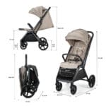 Dječja kolica Kinderkraft Loom Dimenzije