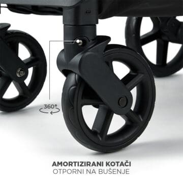 Dječja kolica s amortiziranim kotačima Kinderkraft Loom