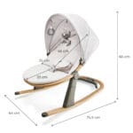 Ležaljka za bebe Kinderkraft Elsu Dimenzije