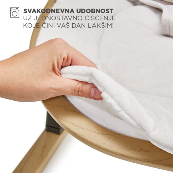 Ležaljka za bebe s navlakom za jednostavno održavanje Kinderkraft Elsu