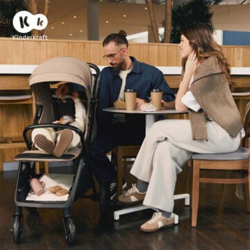 Praktična i kompaktna kišobran kolica Kinderkraft Loom