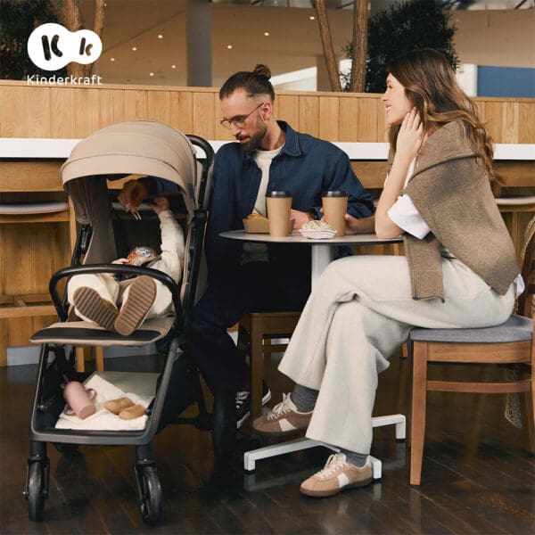 Praktična i kompaktna kišobran kolica Kinderkraft Loom