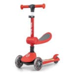 Romobil guralica Milly Mally Fuzzy Crvena