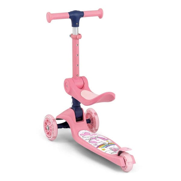 Romobil guralica s kočnicom na stražnjem kotaču Milly Mally Fuzzy