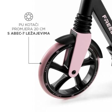 Romobil s neprobojnim kotačima i ABEC-7 ležajevima Kinderkraft Freely