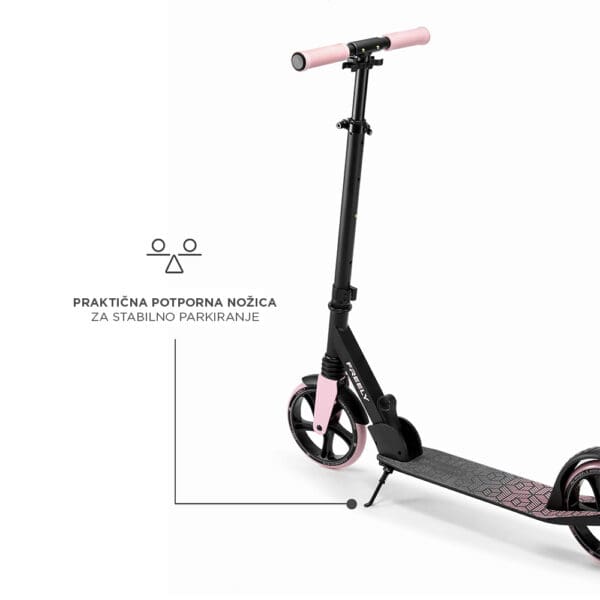 Romobil s praktičnom potpornom nožicom Kinderkraft Freely