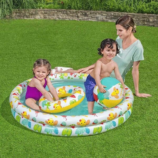 Dječji set na napuhavanje Bazen, lopta i kolut