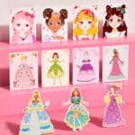 Kreativni set za djevojčice Mideer Princess Fashion Show 3 u 1