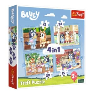 Trefl puzzle Bluey 4 u 1