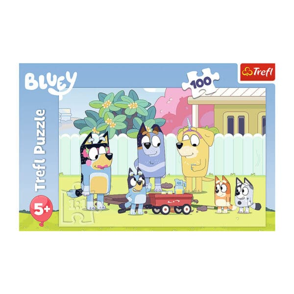 Trefl puzzle za djecu Bluey 100 dijelova
