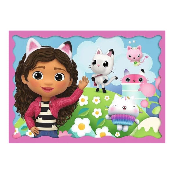 Trefl set dječjih puzzli Gabby’s Dollhouse 4 u 1