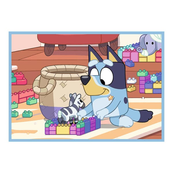 Trefl set puzzli za djecu Bluey 4 u 1