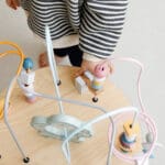 Didaktički drveni stol za djecu s labirintom Polar B