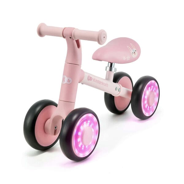 Dječja guralica Kinderkraft Cutie Flash Ružičasta