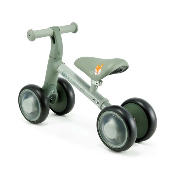Dječja guralica s 4 kotača Kinderkraft Cutie Flash Zelena