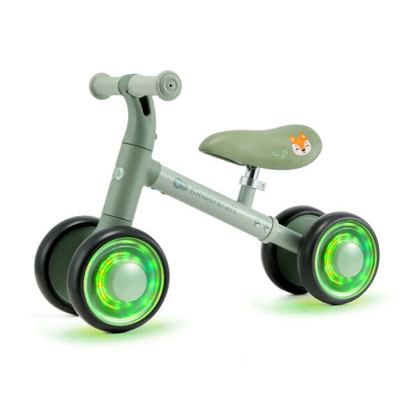 Dječji mini bicikl guralica Kinderkraft Cutie Flash Zeleni