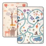 Dvostrana podloga za bebe Milly Mally Kinder Animals