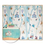 Dvostrana podloga za bebe Milly Mally Play Circus and Travel