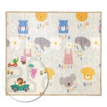 Dvostrana podloga za bebe Milly Mally Play Street