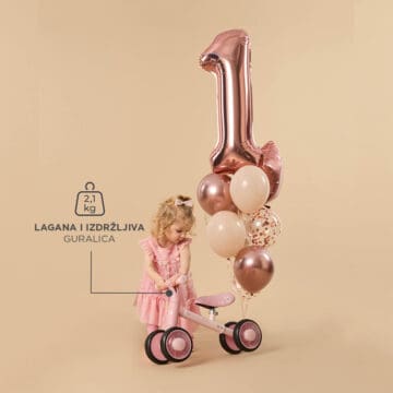 Lagana guralica za najmlađe Kinderkraft Cutie Flash