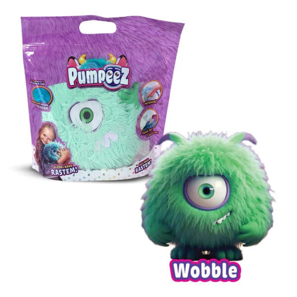 Pumpeez plišane igračke na napuhavanje Wobble